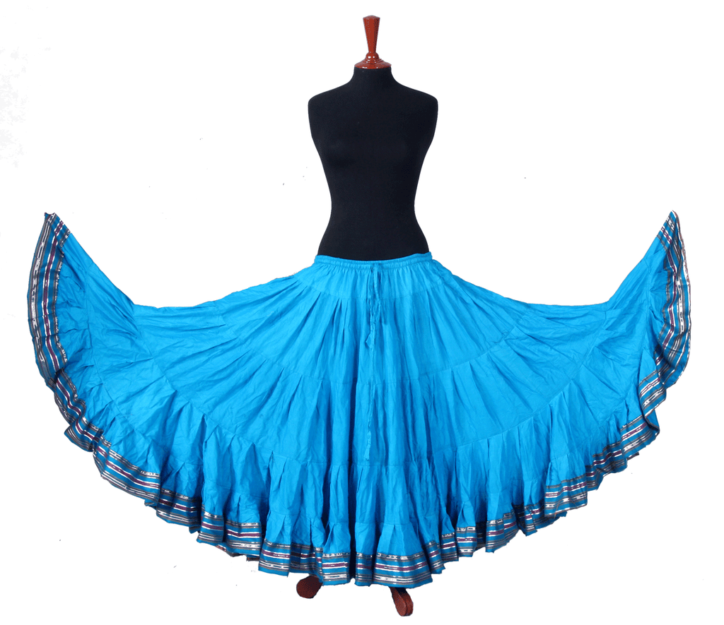 Padma Ashwarya skirt Turquoise WLS