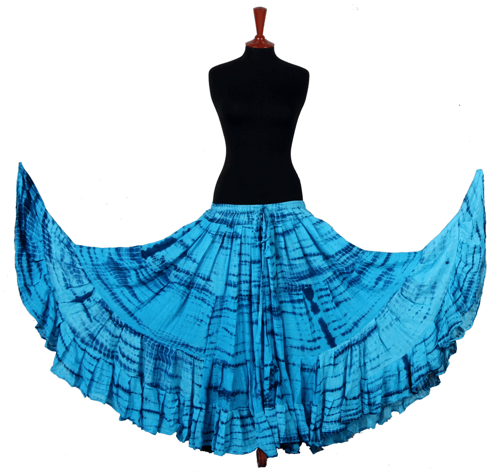 Tiger stripe skirt turqouise/blue 2020 WLS