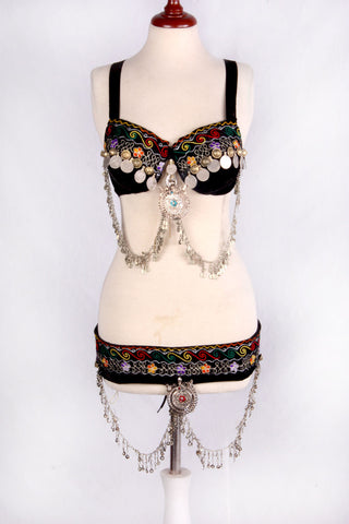 Embroidered Lace Bra Belt