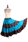Printed Skirt Blue