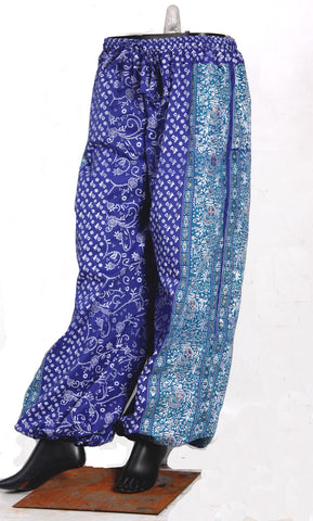Jodha Maharani Bloomer 100% Polyester Blue/Turquoise