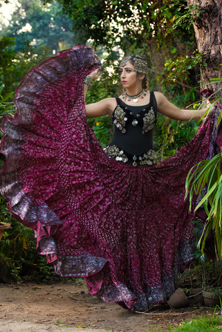 Belly Dance Bra Belt Bright Pink – Senoritas-tribal-designs