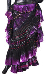 Senoritas skirt Purple Black