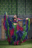 Lurex Marble Tie Dye Batik skirt #4