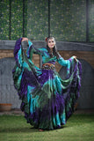 Lurex Marble Tie Dye Batik skirt #3