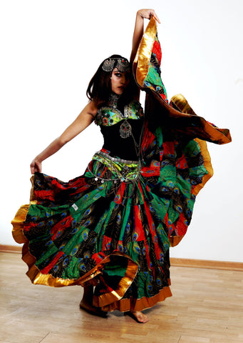 Senoritas Skirt Magenta – Senoritas-tribal-designs
