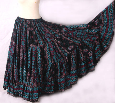Blockprint Skirt New Collection 100% Cotton