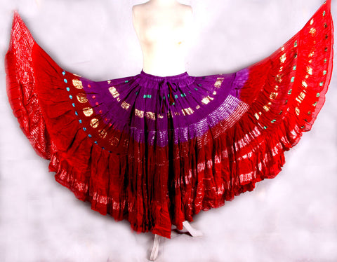 Senoritas skirt purple/red