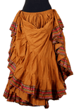 Padma Ashwarya skirt gold