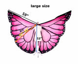 Butterfly Silk ISIS Wings pink/orange/black
