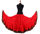 Padma Ashwarya skirt red