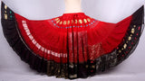 Senoritas skirt red black