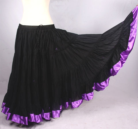 Silk Trim Skirt